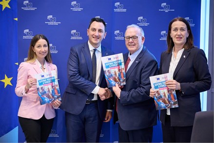 Nicoletta Merlo, Glenn Micallef, Seamus Boland i Marija Hanževački
